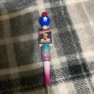 Donald Trump Beaded Pen
